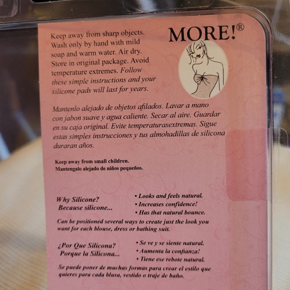 Bra inserts volume booster - Picture 3 of 3